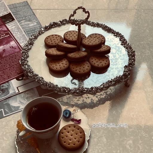 شیرینی خوری تمام رزینی قطر 30 سانتی